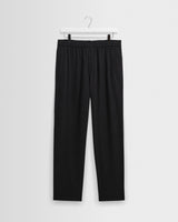 wax london men's Tyne - Dark Grey Wool Blend Trouser