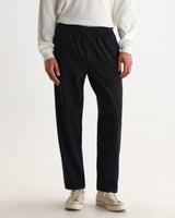 wax london men's Tyne - Navy Wool Blend Trouser