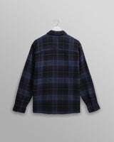 Whiting - Black And Navy Tartan Check Overshirt