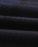 wax london men's Whiting - Blue And Black Lake Check Overshirt