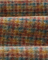 wax london men's Whiting - Multicolour Mini Check Overshirt