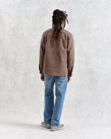 wax london men's Whiting - Multicolour Mini Check Overshirt