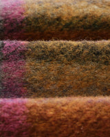 wax london men's Whiting - Multicolour Wool Check Overshirt