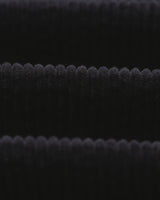 wax london men's Whiting - Navy Jumbo Corduroy Overshirt