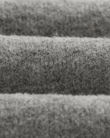 wax london men's Wilde - Grey Marl Boucle Jumper