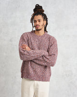 wax london men's Wilde - Multicolour Twisted Rib Jumper