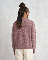 wax london men's Wilde - Multicolour Twisted Rib Jumper