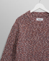 wax london men's Wilde - Multicolour Twisted Rib Jumper