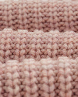 wax london men's Wilde - Pink Heavyweight Knit Jumper