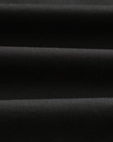 Trinity - Black Cotton Tencel Shorts