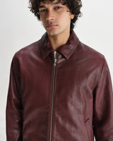 Kendal - Cherry Leather Jacket