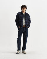 Whiting - Navy And Blue Skate Check Overshirt