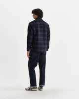 Whiting - Navy And Blue Skate Check Overshirt