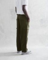 Santo Cargo Trousers Khaki Herringbone