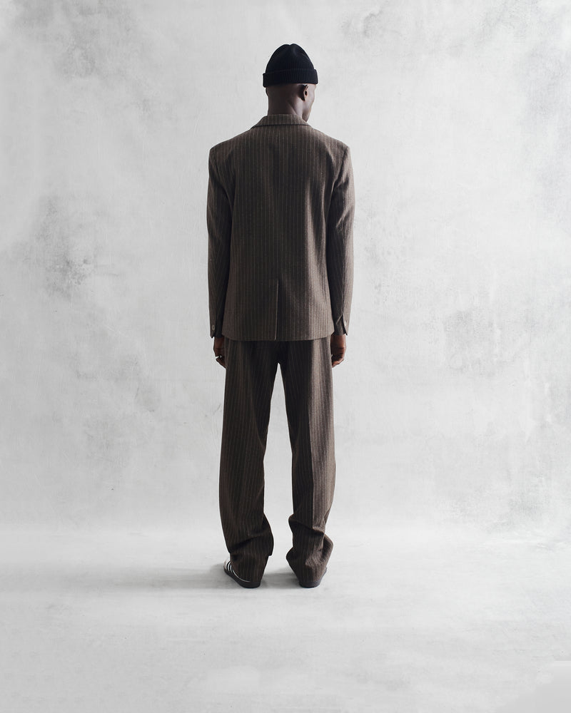 Ari Trousers Brown Stripe
