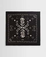 Sloane - Black Floral Neck Scarf