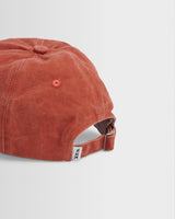 Spencer - Washed Red Cotton Sports Cap