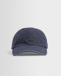 Spencer - Washed Navy Cotton Sports Cap