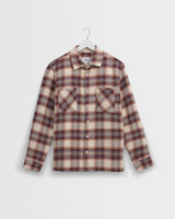 Whiting - Ecru And Multicolour Hutton Check Overshirt