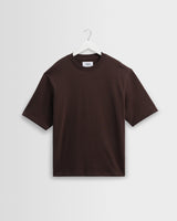 Milton - Dark Brown Organic Emorised Cotton T-Shirt