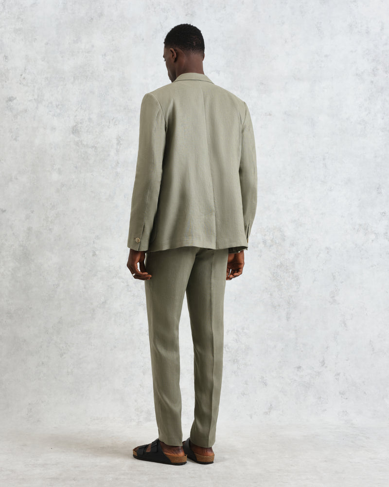 Fintry - Khaki Linen Blazer