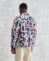 Iggy - Red And Blue Spin Jacquard Jacket