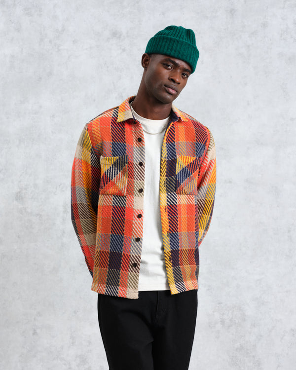 Whiting - Orange Pike Check Overshirt