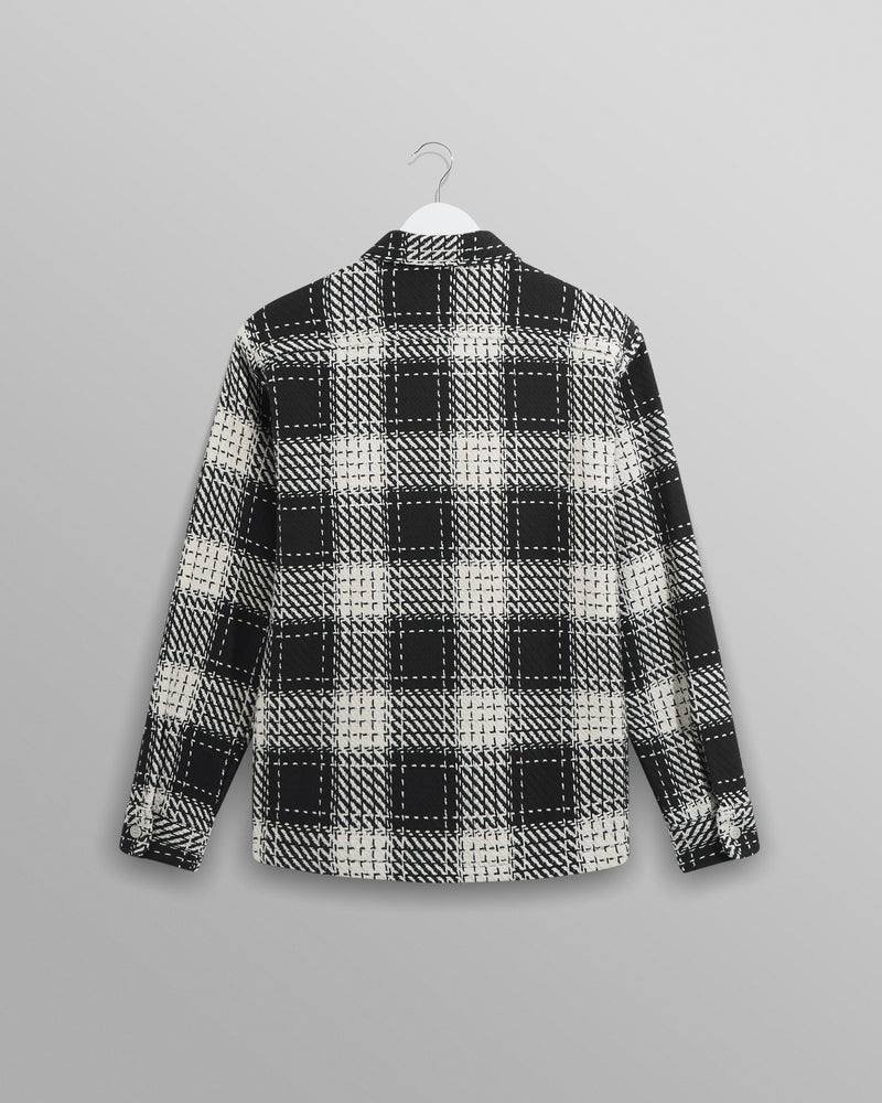 Whiting Overshirt Black Beatnik