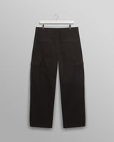 Santo Cargo Trousers Black Herringbone