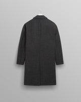 Chester Coat Black/Grey Herringbone