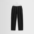 Kurt - Black Organic Cotton Trousers