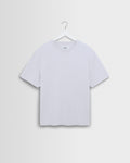 Dean - White Textured Organic Cotton T-Shirt