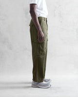 Santo Cargo Trousers Khaki Herringbone