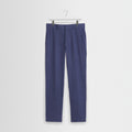 Alp - Mid Blue Linen Slim Fit Trousers