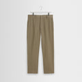 Alp - Khaki Linen Slim Fit Trousers