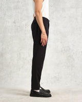 wax london Alp Trousers Black Seersucker