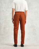 wax london Alp Trousers Rust Linen