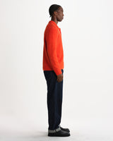 Ashford – Oranges Polo aus flauschiger Wolle