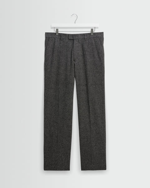 Aston - Grey Italian Wool Blend Trousers