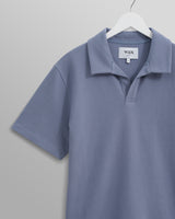 Atwood Polo Textured Mid Blue