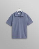 Atwood Polo Textured Mid Blue