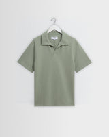 Atwood - Sage Textured Organic Cotton Polo Shirt