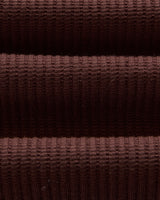 Hays - Dark Burgundy Structured Waffle Overshirt