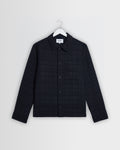 Romer - Navy Quilted Check Overshirt