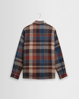 Whiting - Rust And Multicolour Pike Check Overshirt