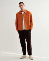 Barton - Orange Organic Cotton Ripstop Jacket