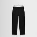 Bayham - Black Linen-Cotton Relaxed Fit Trousers
