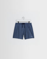 Brockwell - Blue Tile Seersucker Swim Short