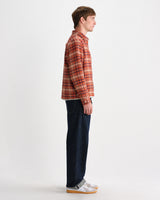 Clissold – Kariertes Overshirt „Bip“ in Rost