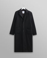 Condo Coat Black Wool